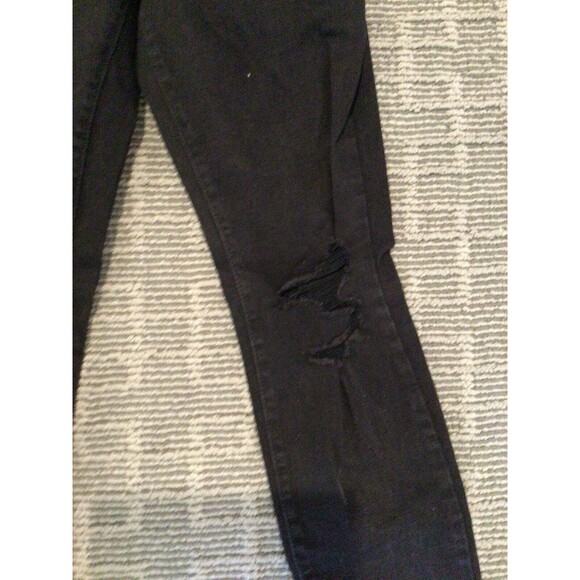 Universal Thread High Rise Jegging Jeans Women's 8/29R Black 5-Pocket Distressed - Picture 4 of 7
